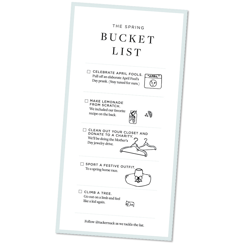 The Spring Find the Fun List