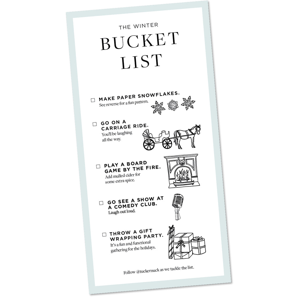 The Winter Find the Fun List