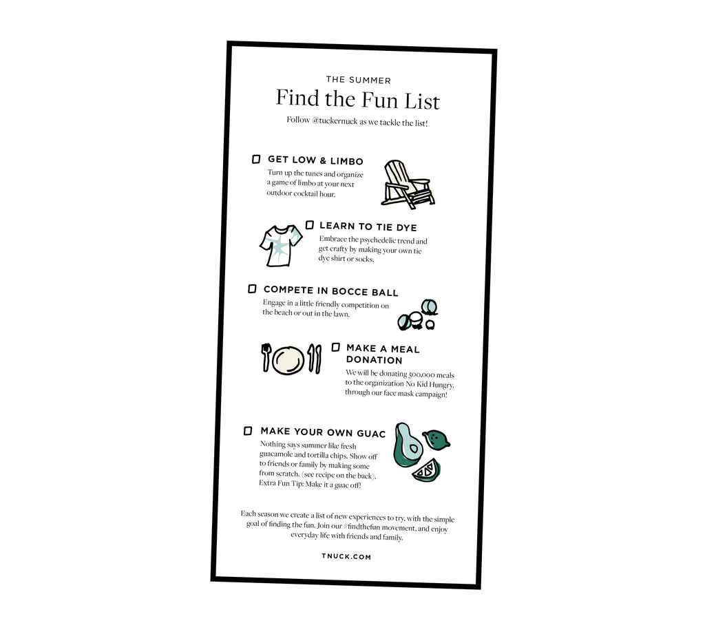 Summer Find The Fun List